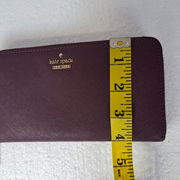 Kate Spade New York  Large Continental Zip Around Leather Wallet - Picture 13 of 13